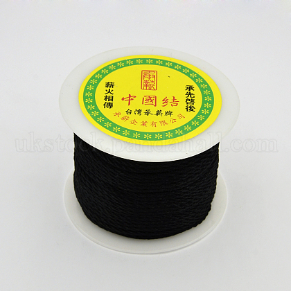 Round String Thread Polyester Fibre Cords UK-OCOR-J001-04-1MM-K-1