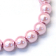Baking Painted Glass Pearl Bead Strands UK-HY-Q003-3mm-47-2
