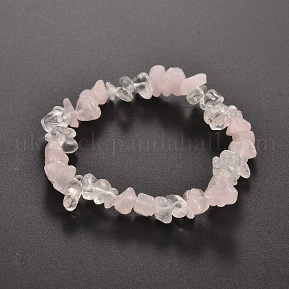 Chips Gemstone Beaded Stretch Bracelets&nbsp;UK-BJEW-JB01825-01-1