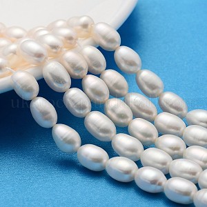 Natural Cultured Freshwater Pearl Beads Strands UK-X-PEAR-L001-15
