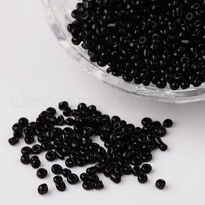 12/0 Opaque Colours Round Glass Seed Beads UK-X-SEED-A010-2mm-49-1