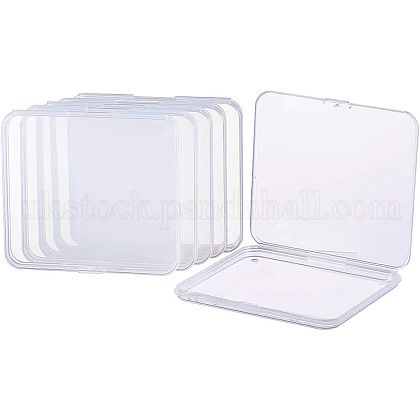 BENECREAT Transparent Plastic Bead Containers UK-CON-BC0004-48-1