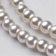 Glass Pearl Beads Strands UK-HY-4D-B02-2