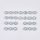 Plating Transparent Acrylic Beads UK-TACR-T008-01B-2