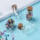 Glass Wishing Bottle Bead Containers UK-CON-Q012-5