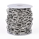 304 Stainless Steel Paperclip Chains UK-CHS-D027-02P-5