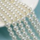 Baking Painted Pearlized Glass Pearl Round Bead Strands UK-HY-Q330-8mm-02-1