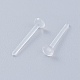 Eco-Friendly Plastic Stud Earring Findings UK-KY-F009-08-A-2