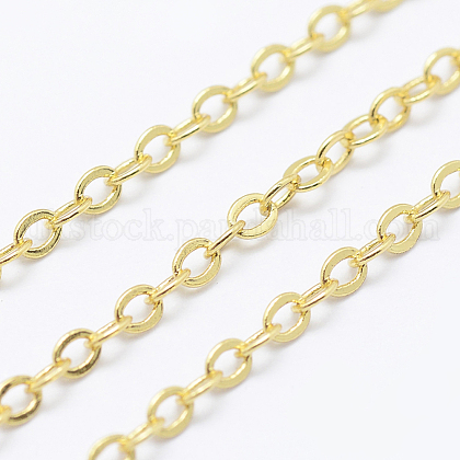 Brass Cable Chains UK-CHC-K004-01G-1