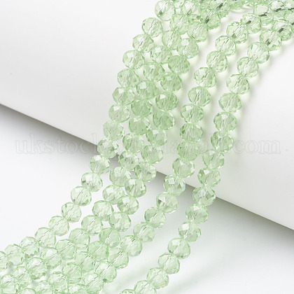 Glass Beads Strands UK-EGLA-A034-T6mm-D09-1