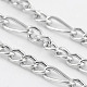 Nickel Free Iron Handmade Chains Figaro Chains Mother-Son Chains UK-X-CHSM038Y-NF-1