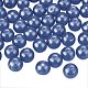 PandaHall Elite 6mm Purple Navy Glass Pearl Beads Tiny Satin Luster Round Loose beads for Jewelry Making UK-HY-PH0001-6mm-069-2