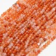 Natural Carnelian Beads Strands UK-G-N0006-4mm-17-3