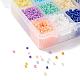 15 Colors Glass Seed Beads UK-SEED-JP0007-02-3