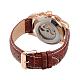 Men's Stainless Steel Leather Mechanical Wrist Watches UK-WACH-N032-05-4