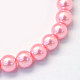 Baking Painted Pearlized Glass Pearl Round Bead Strands UK-HY-Q003-6mm-53-2