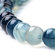 Natural Striped Agate/Banded Agate Beads Strands UK-G-S259-04C-10mm-3