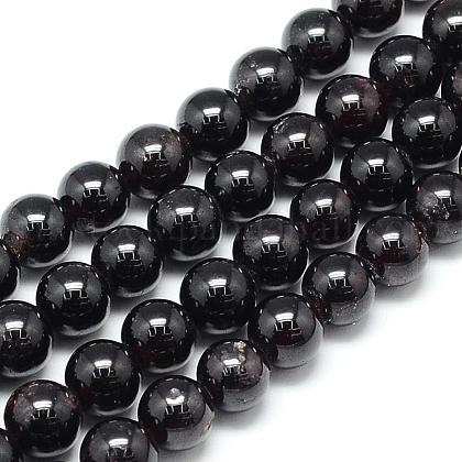 Natural Garnet Beads Strands UK-G-S150-29-10mm-1