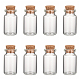 Clear Glass Jar Wishing Bottles Vials with Cork UK-X-AJEW-H004-7-1