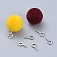 Iron Screw Eye Pin Peg Bails UK-X-E561Y-4