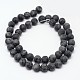 Natural Larvikite/Black Labradorite Beads Strands UK-G-D692-6mm-2