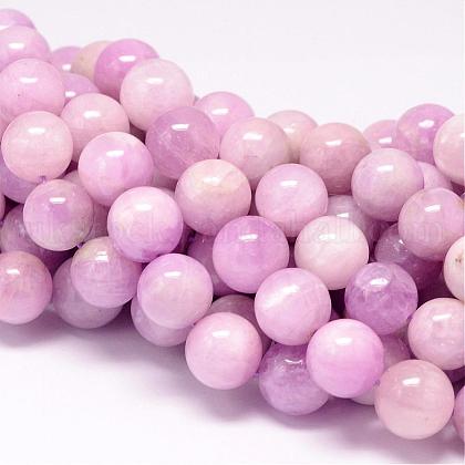Natural Kunzite Beads Strands UK-G-UK0001-94-12mm-1