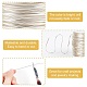Round Copper Wire Copper Beading Wire for Jewelry Making UK-CWIR-F001-S-0.8mm-6