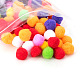 30mm Multicolor Assorted Pom Poms Balls About 250pcs for DIY Doll Craft Party Decoration UK-AJEW-PH0001-30mm-M-4