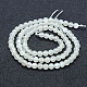 Natural White Moonstone Beads Strands UK-G-P342-02A-4mm-A-2
