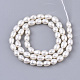 Natural Cultured Freshwater Pearl Beads Strands UK-PEAR-Q015-036A-01-2