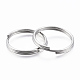 304 Stainless Steel Keychain Clasp Findings UK-J0RBB011-2