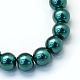 Baking Painted Pearlized Glass Pearl Round Bead Strands UK-HY-Q003-6mm-79-2