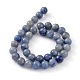 Natural Blue Aventurine Beads Strands UK-G-I199-24-6mm-2