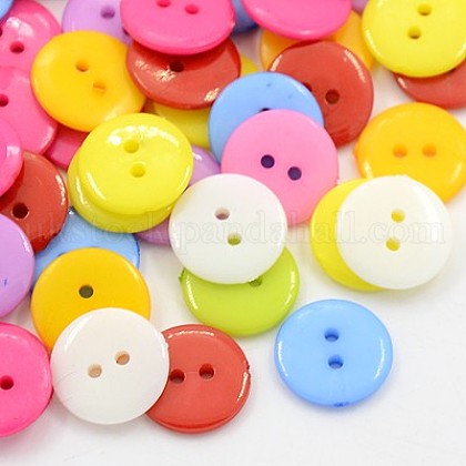 Acrylic Sewing Buttons UK-BUTT-E084-E-M-1