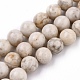 Natural Maifanite/Maifan Stone Beads Strands UK-G-I187-6mm-01-5
