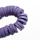 Handmade Polymer Clay Heishi Beads UK-X-CLAY-R067-8.0mm-03-2
