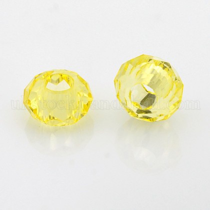 Faceted Glass Beads UK-GPDL-J028-09-1