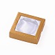 Square Shaped PVC Cardboard Satin Bracelet Bangle Boxes for Gift Packaging UK-CBOX-O001-01-2