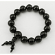 Buddha Beads Bracelet UK-PJBR004C3-K-1