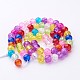 Crackle Glass Beads Strands UK-GGM002-3