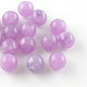 Round Imitation Gemstone Acrylic Beads UK-X-OACR-R029-6mm-M-2
