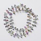 Electroplate Glass Beads Strands&nbsp;UK-EGLA-G003-HR01-2