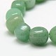 Natural Green Aventurine Nuggets Beads Strands UK-G-L154-10-2