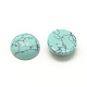 Synthetic Turquoise Cabochons UK-G-R416-12mm-44-2