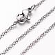 304 Stainless Steel Necklace UK-MAK-K004-15P-2