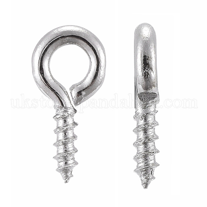 Iron Screw Eye Pin Peg Bails UK-X-E561Y-1