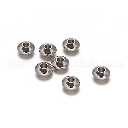 304 Stainless Steel Spacer Beads UK-STAS-I050-05-1