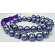 Shell Pearl Beads Strands UK-X-SP10MM637-1