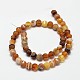 Natural Striped Agate/Banded Agate Beads Strands UK-G-M257-11x10mm-12-K-2