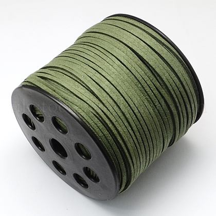 Eco-Friendly Faux Suede Cord UK-LW-R007-3.0mm-1138-1